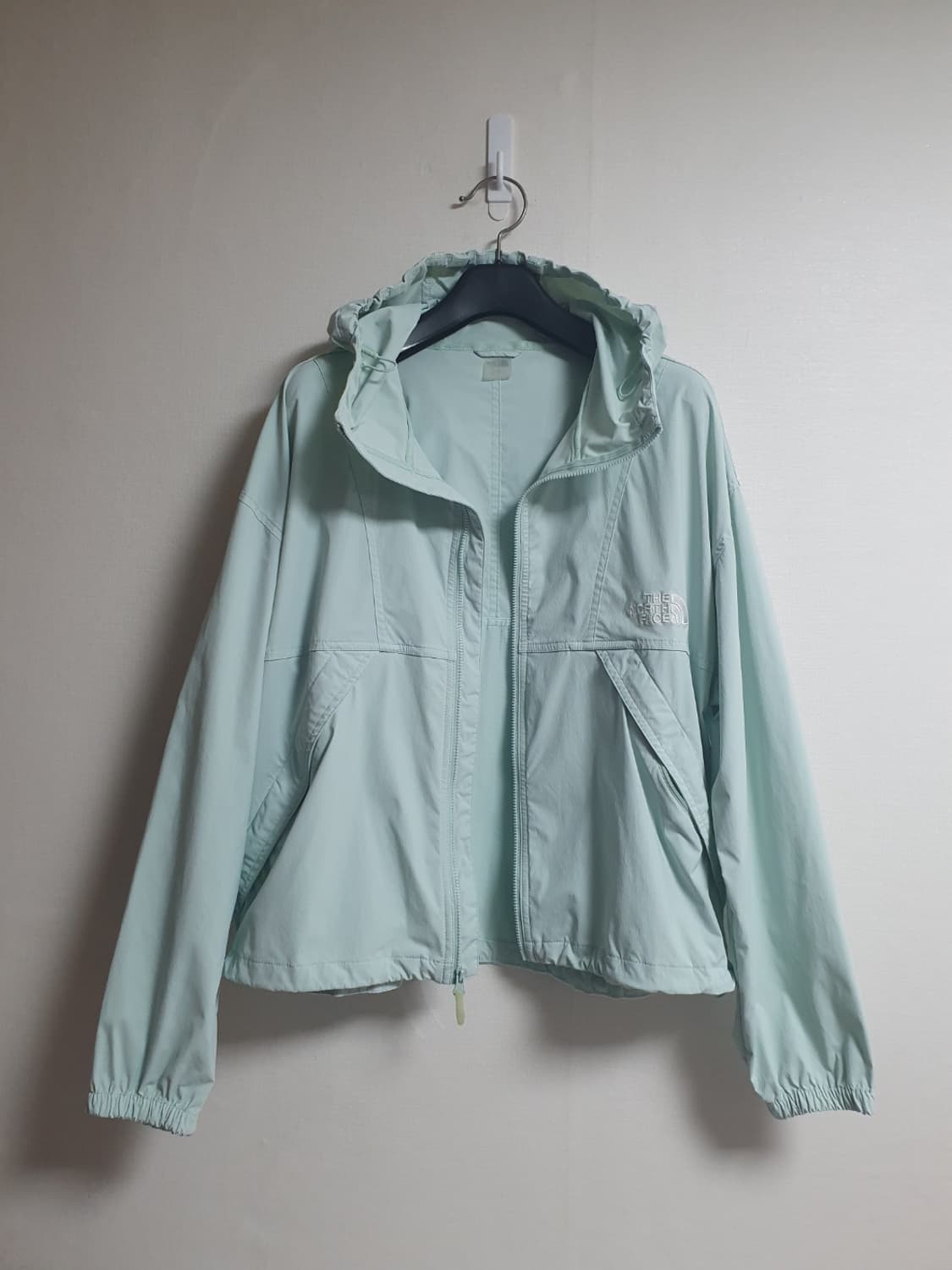 노스페이스 데이 테크 자켓 후드 바람막이 민트 95 상품이미지3