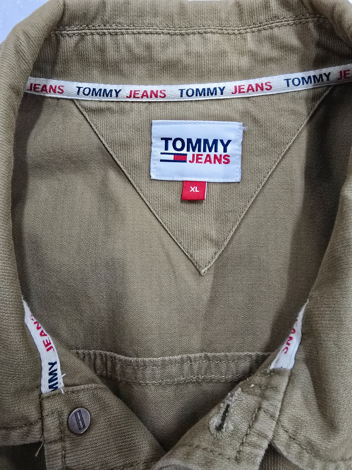 타미진 카키색 워크 자켓 상품이미지7