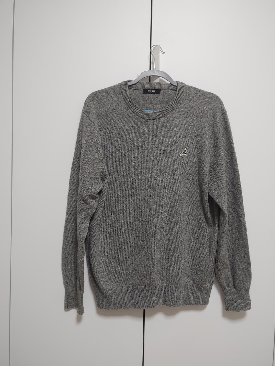 캉골 남성  모+캐시미어 라운드 니트-L사이즈 상품이미지1