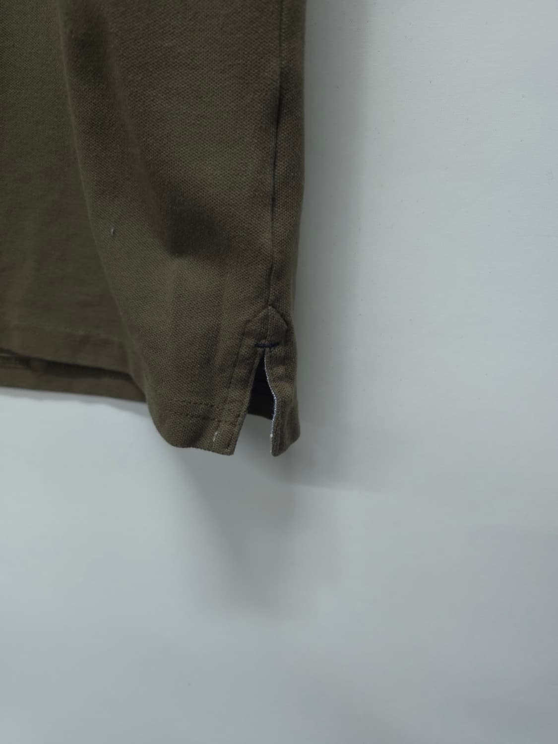 타미힐피거 슬림핏 로고 자수 카라 반팔 티셔츠 (95) 상품이미지4