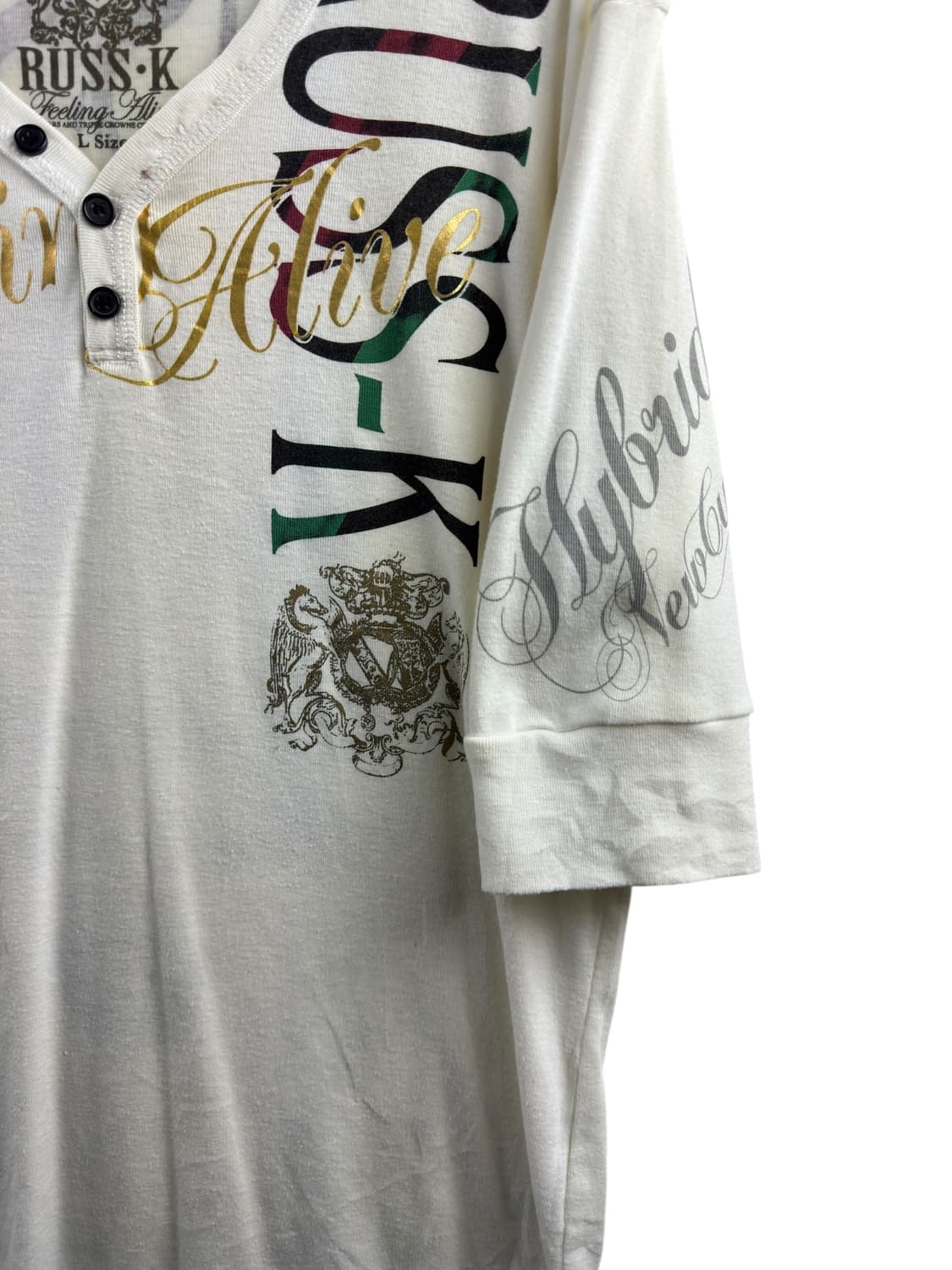 JPN Y2K 레터링 슬리브1323 상품이미지4