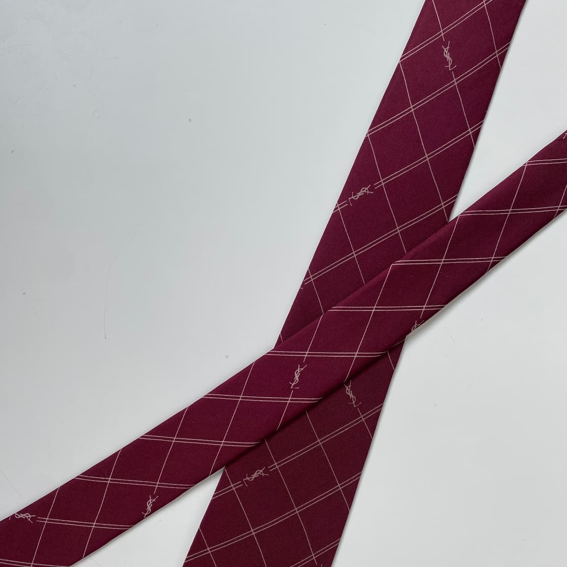 YSL 입생로랑 모노그램 명품 정품 넥타이 상품이미지4