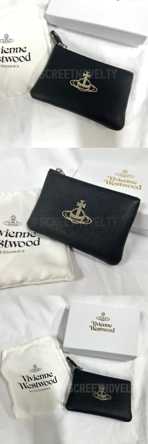 비비안 웨스트우드  동전지갑 파우치지갑 블랙 무료배송 ​ ​ 상품이미지5