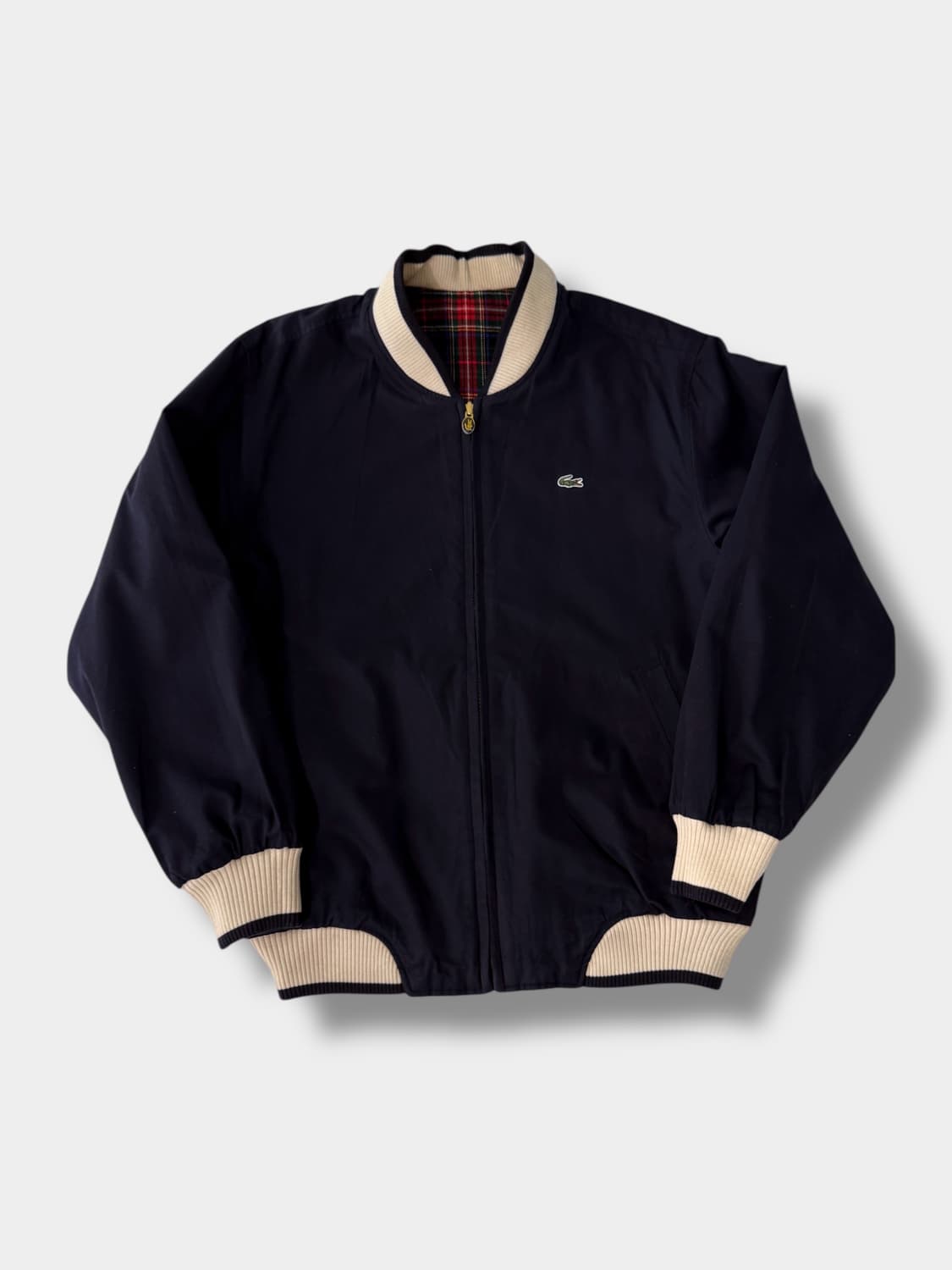 라코스테 00‘s 루즈핏 양면 모직 블루종 자켓 상품이미지1