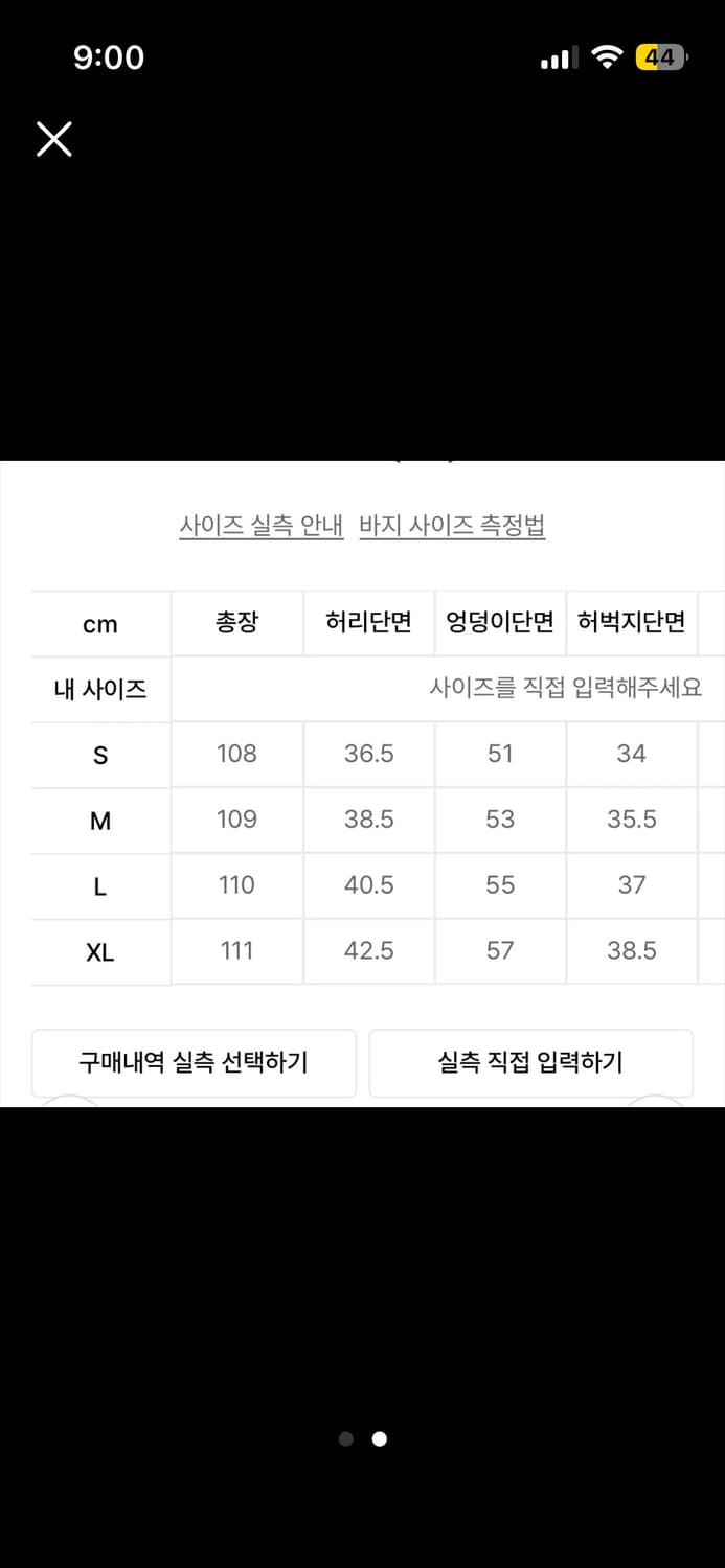 스트라이프 슬랙스 (블랙) 상품이미지2