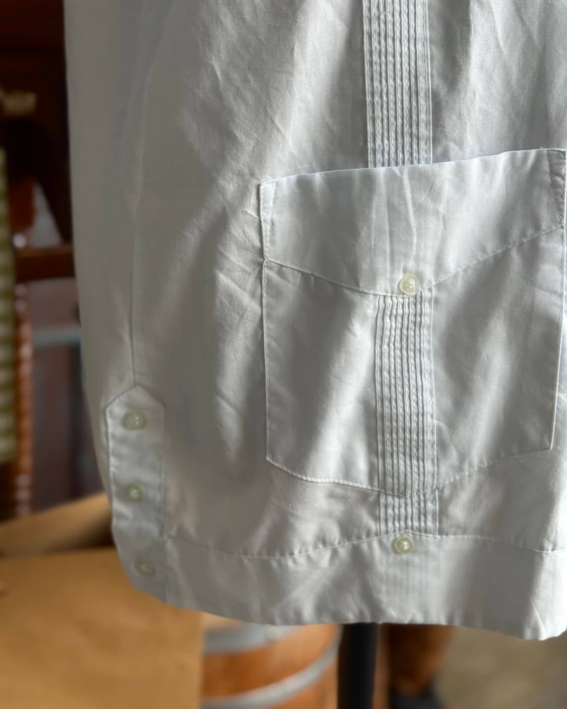 70-80's Guayabera 구아야베라 셔츠 M 상품이미지9