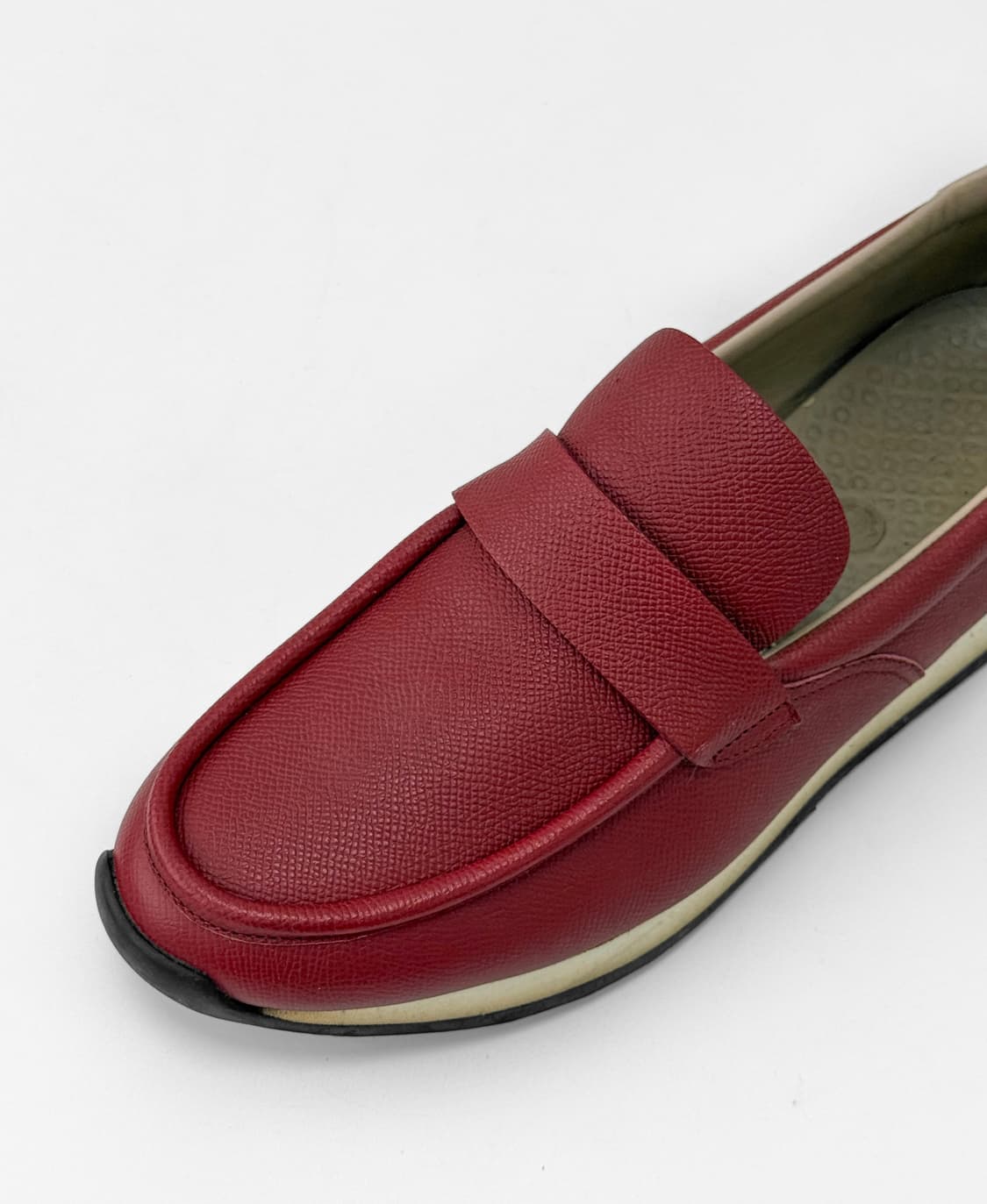 Hermès Red Calf Leather Loafers 43 상품이미지1