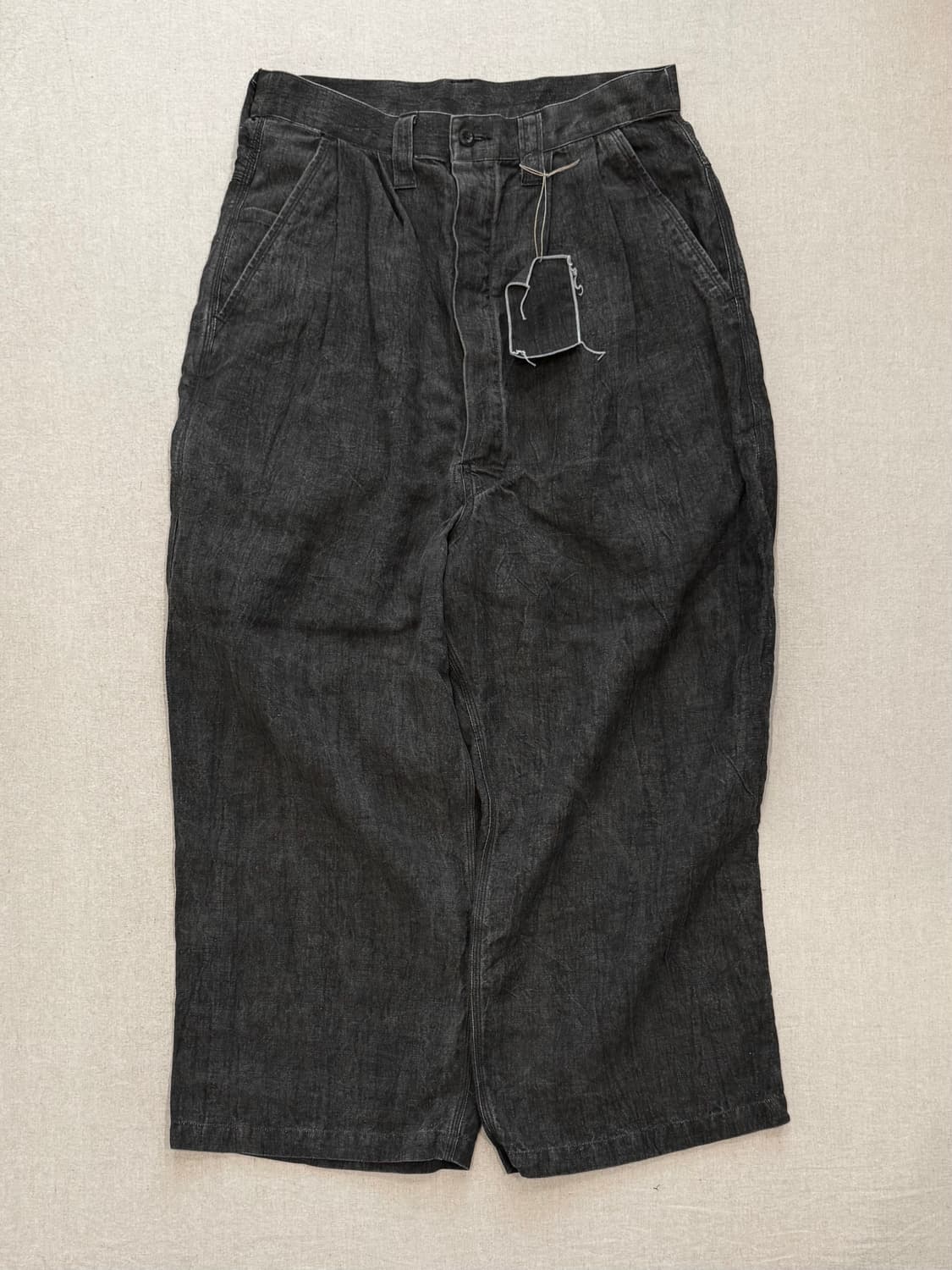 Kaval Sumi Dyed Linen Over Pants 2 상품이미지1