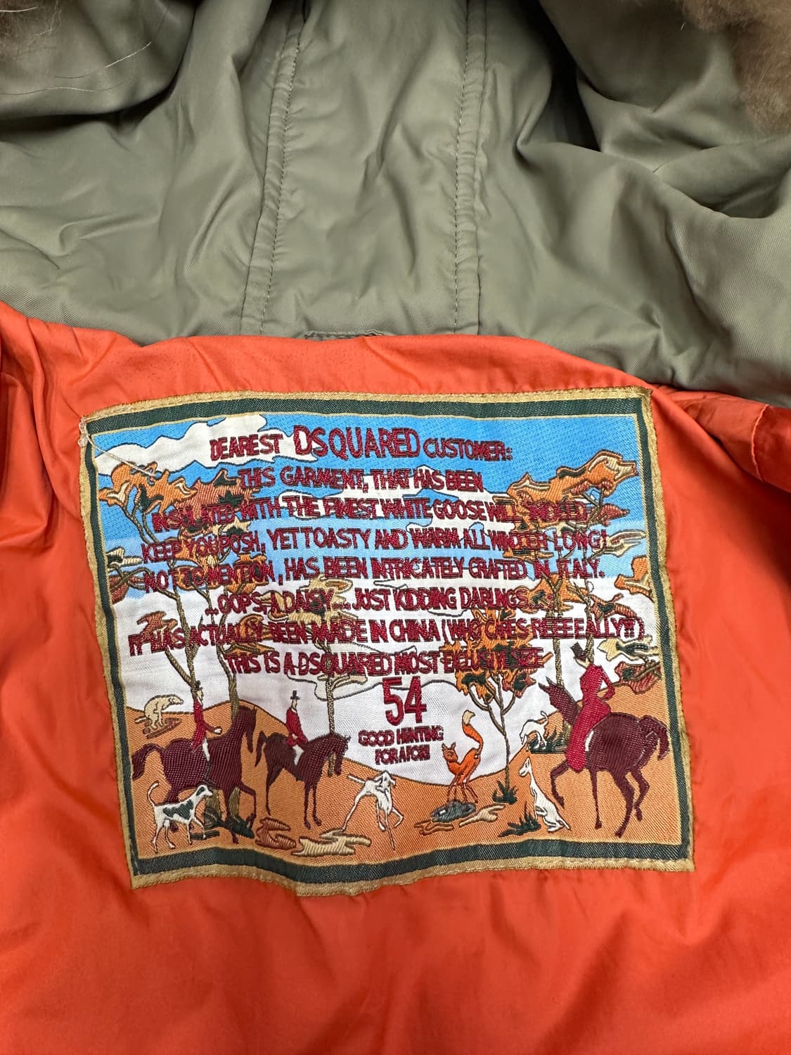 디스퀘어드2(Dsquared2) 정품 구스다운 패딩 54사이즈 (105- 상품이미지2