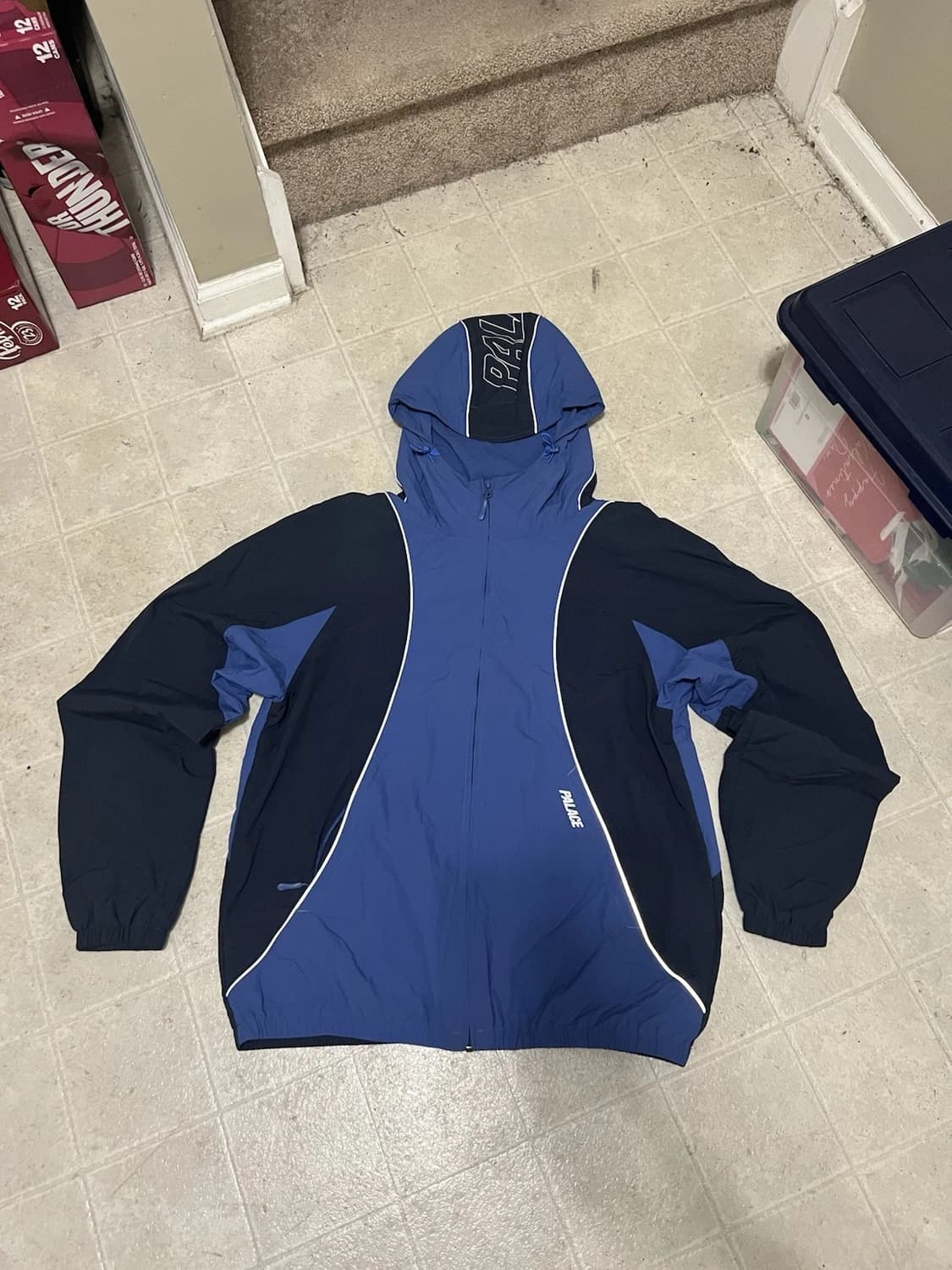 23FW 팔라스 폰트 집 쉘 자켓 블루 상품이미지1