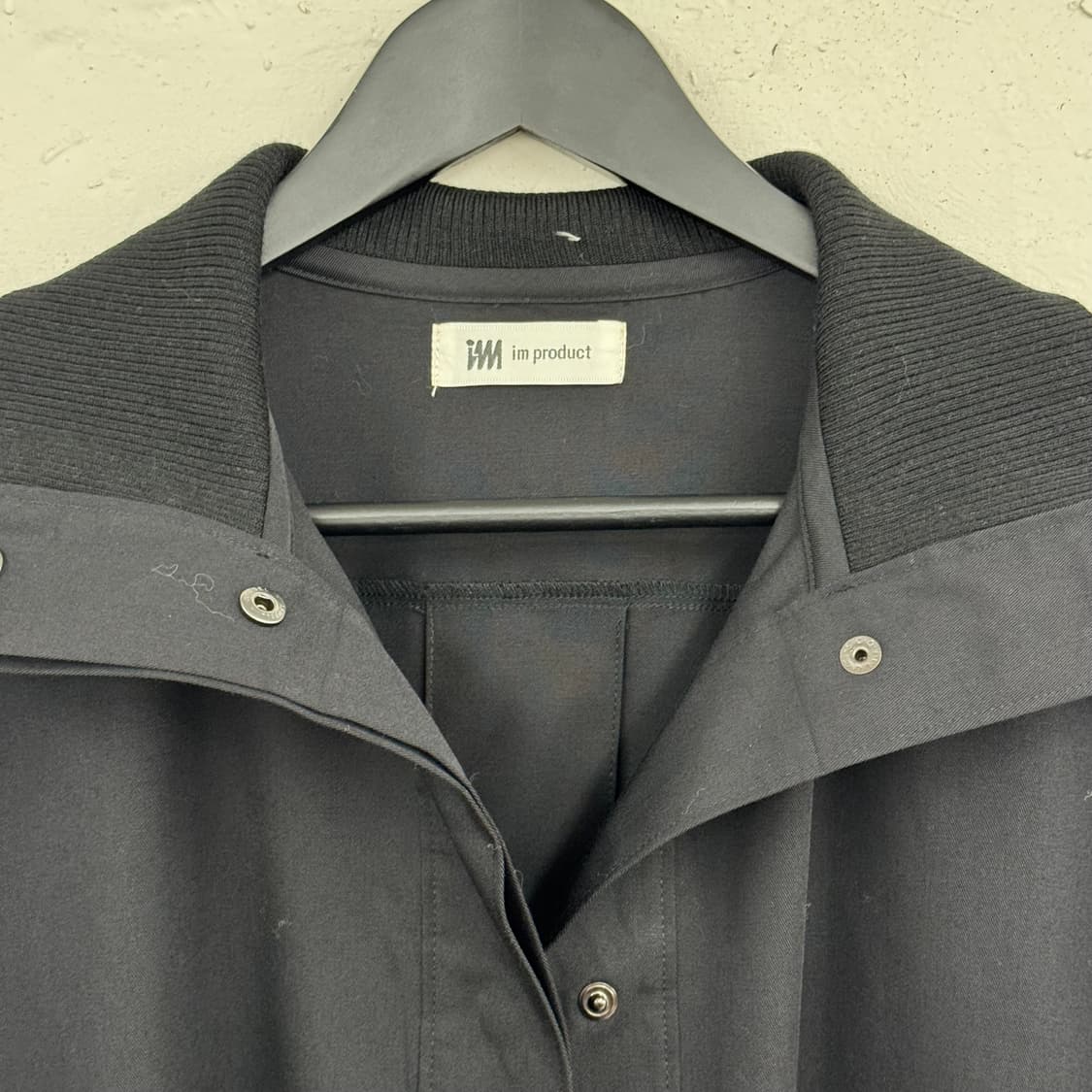 이세이미야케 IM PRODUCT 블랙 롱 트렌치 상품이미지4