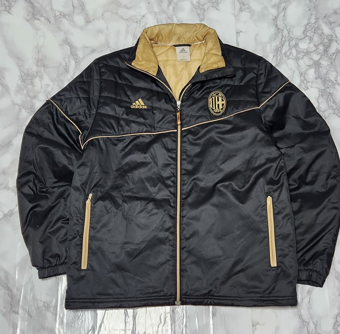 아디다스 AC 밀란 10-11 퀄팅 점퍼 자켓 상품이미지1