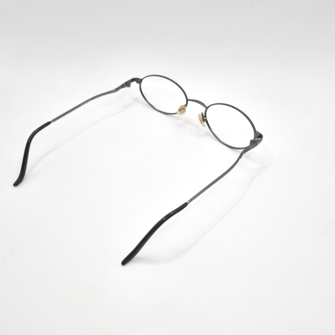 데드스탁 건메탈 엔틱그레이 오벌 안경테 353 상품이미지7