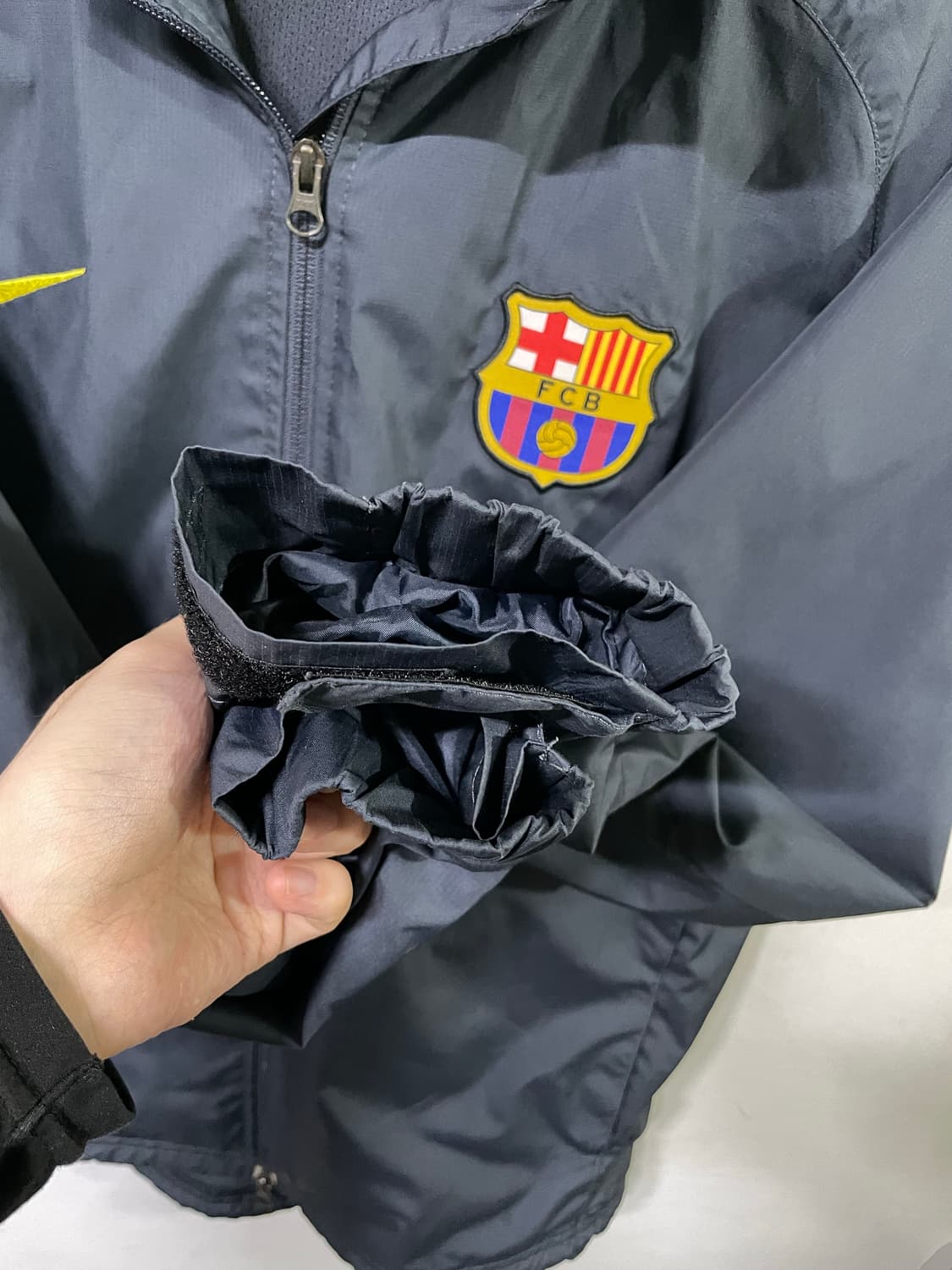 나이키 바르셀로나 11-13 바람막이 윈드브레이커 95-100사이즈 메시 상품이미지5