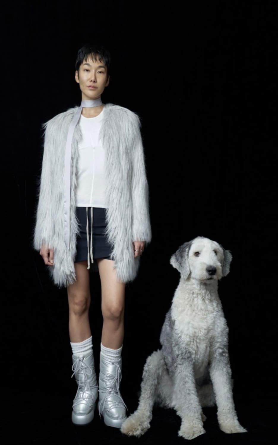 나체 퍼자켓 NACHA SHAGGY FAUX FUR COAT  상품이미지2