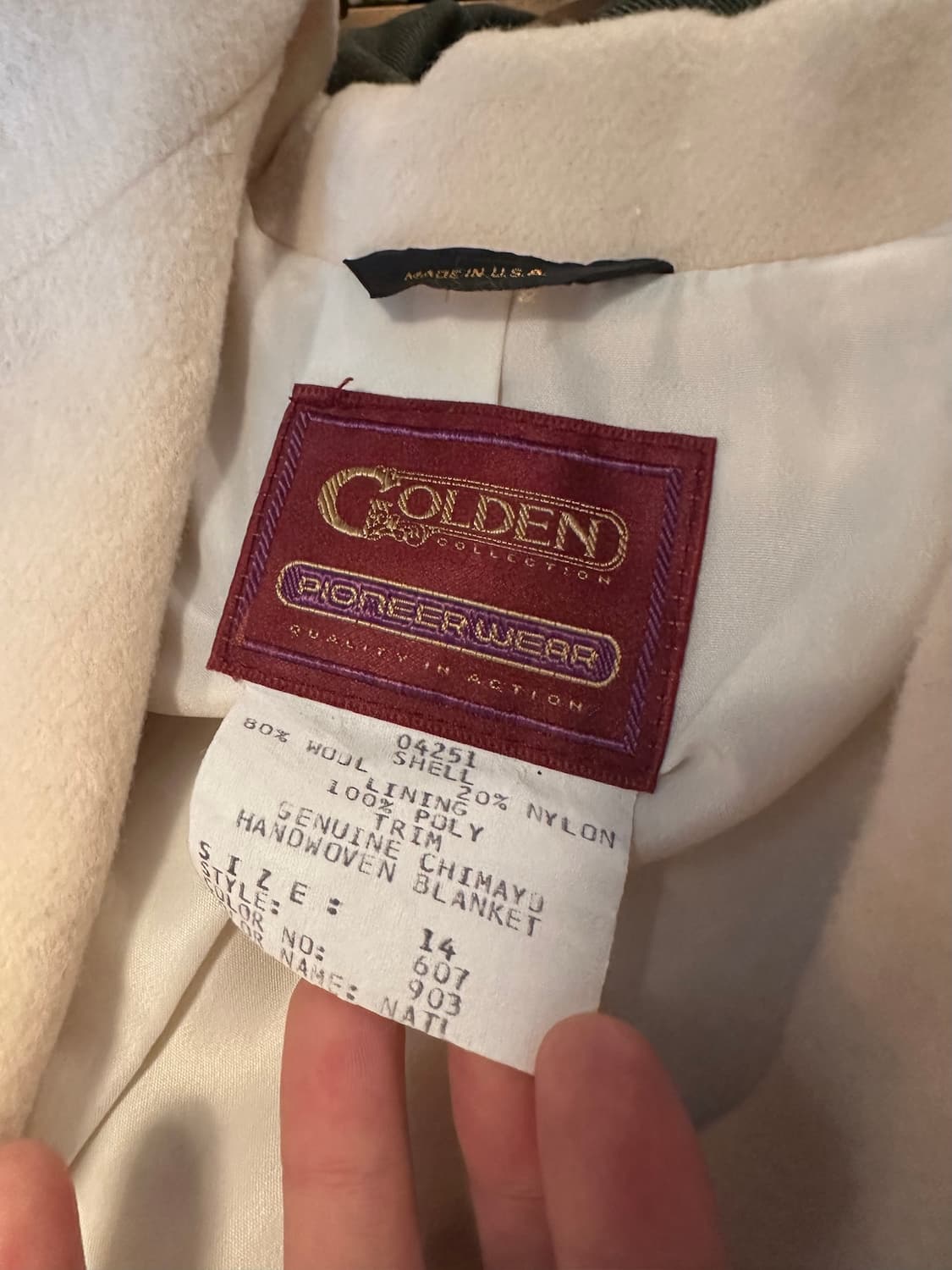 80s USA Vintage Western Chimayo Jacket 상품이미지8