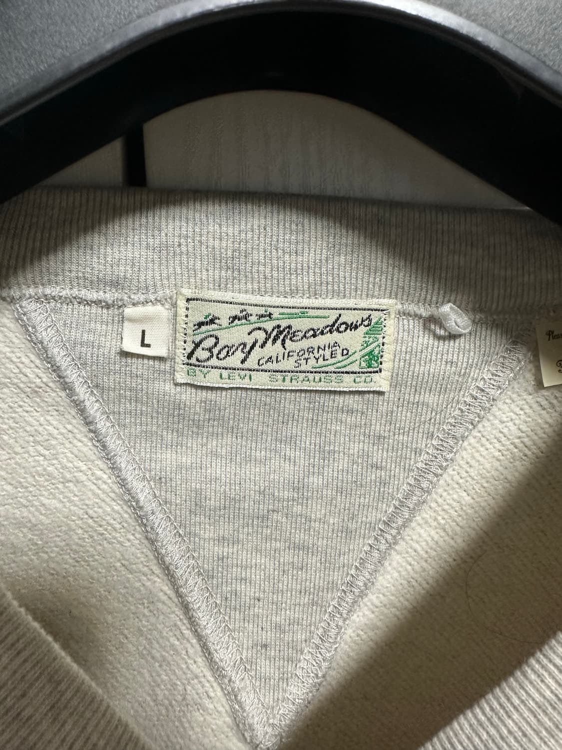 LVC 베이메도우 스웻셔츠 오트밀 상품이미지5