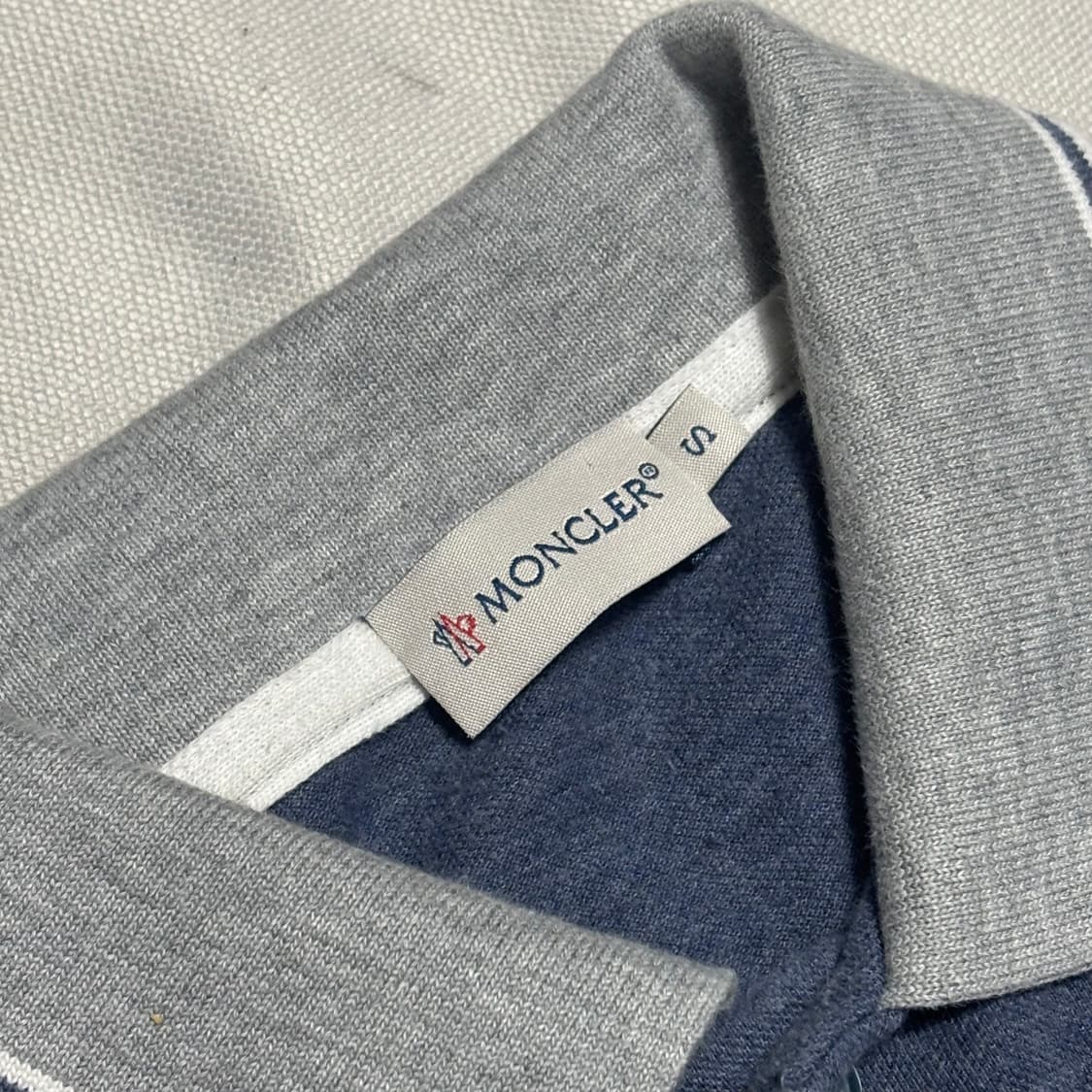 S 몽클레어 카라 반팔티셔츠 상품이미지4