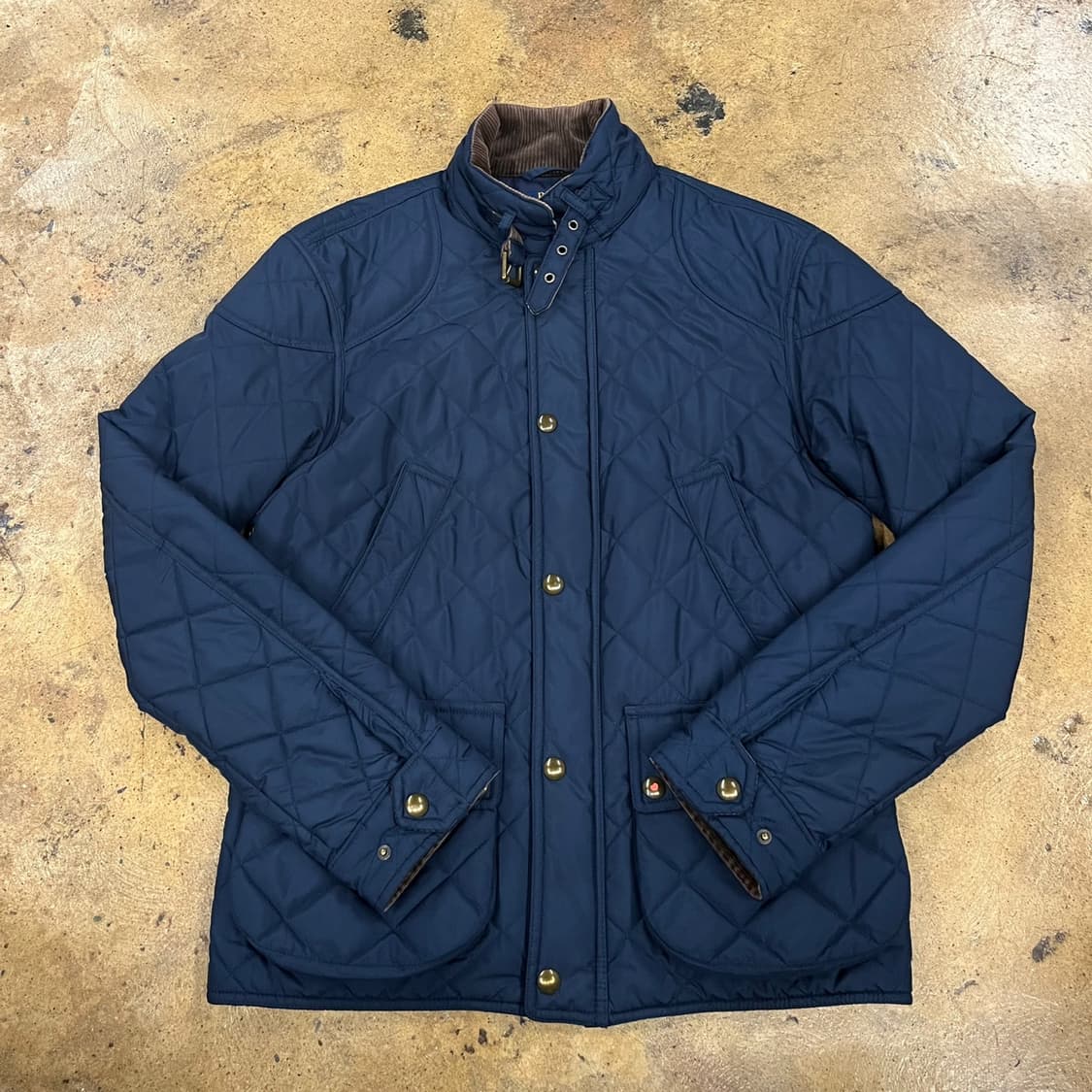 [정품/S] 폴로 랄프로렌 네이비 퀼팅 자켓 b16 상품이미지2