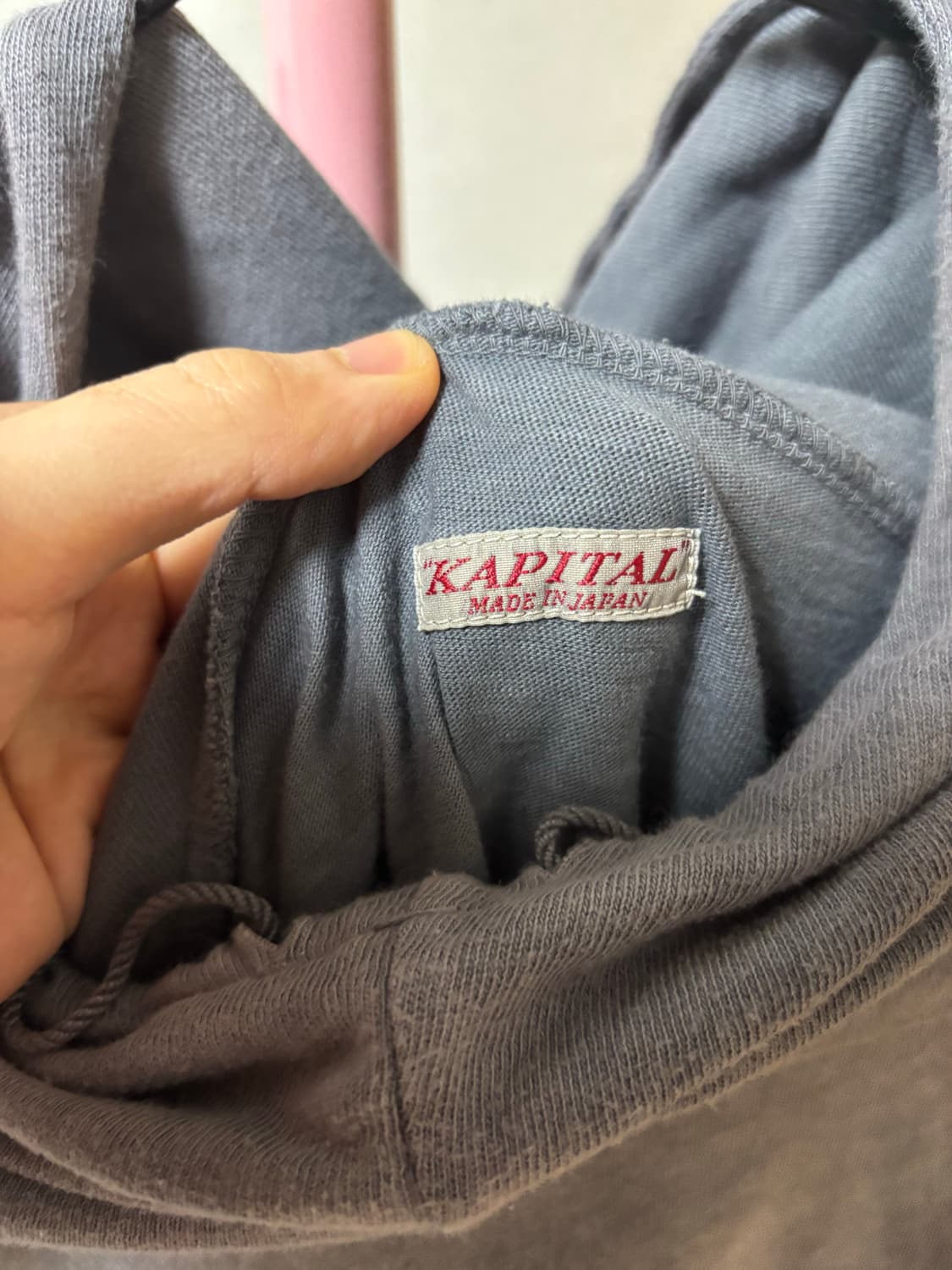 KAPITAL KOUNTRY Faded Pullover Hoodie  상품이미지3