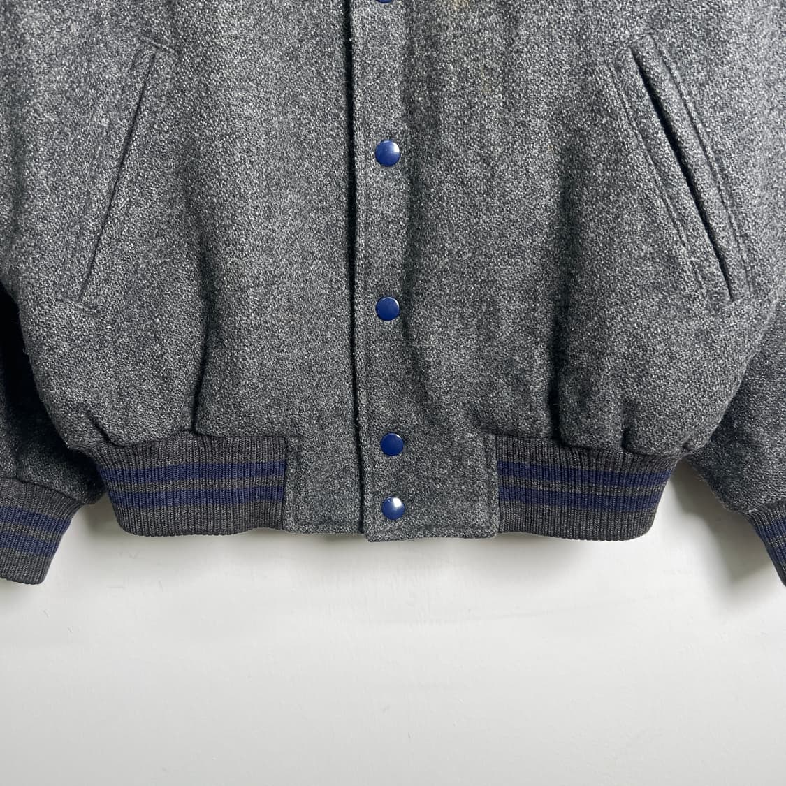 90's 맥그리거 울 바시티 자켓 M 상품이미지5