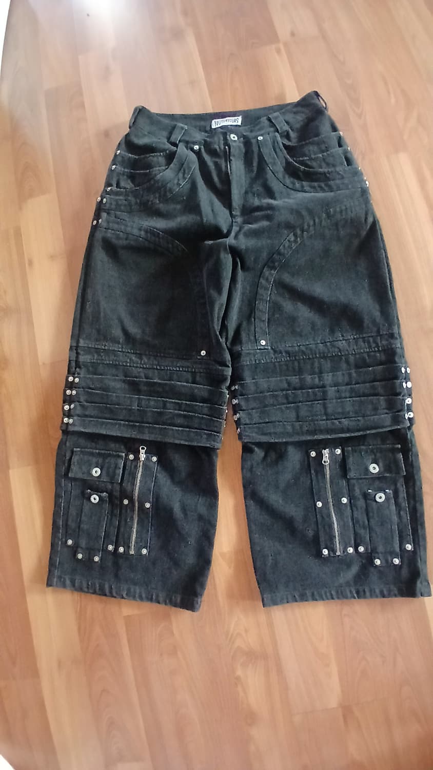 유스이즈유어스 Y5 PEACE WIDE PANTS(BLACK) 상품이미지2