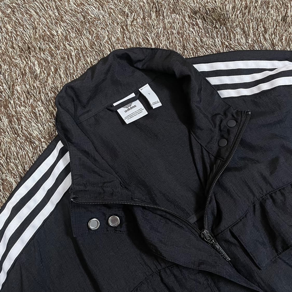 아디다스 ADIDAS 오리지널 윈드브레이커 롱 바람막이 S 상품이미지2