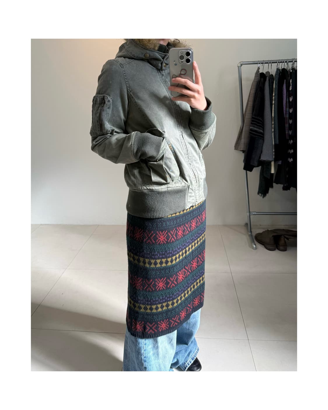 빈티지 누빔 자켓 상품이미지7