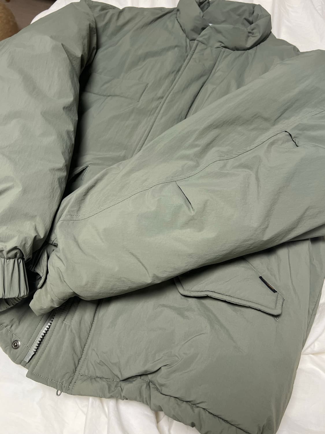 에스피오나지 M65 블루종 다운 파카(패딩) L사이즈 올리브 상품이미지2