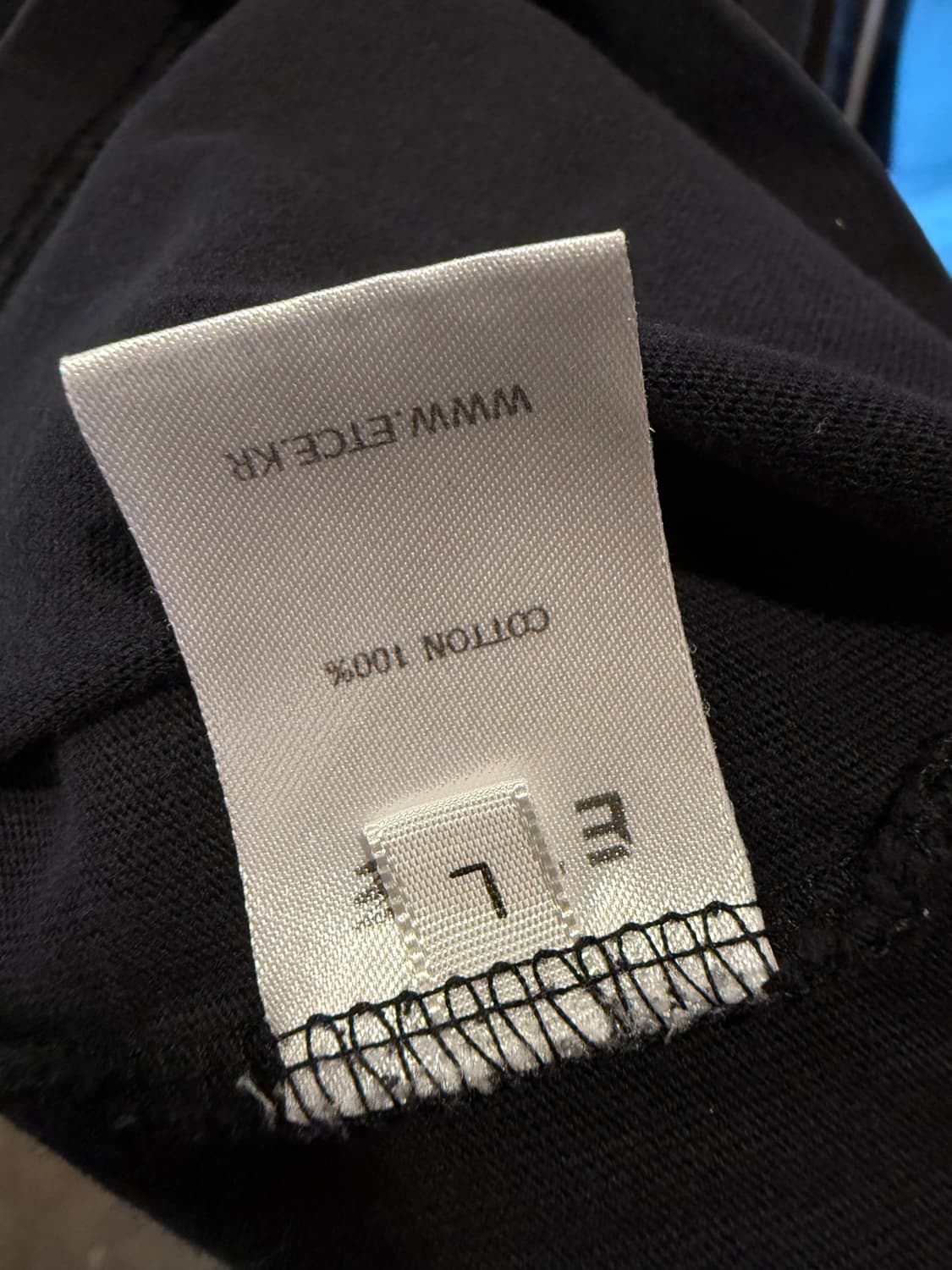 ETCE 그래픽 블랙 롱슬리브 상품이미지3