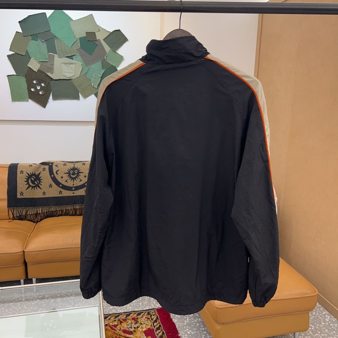널디 올드스쿨 사이드로고 오버핏 바람막이 자켓 100 C05349 상품이미지2