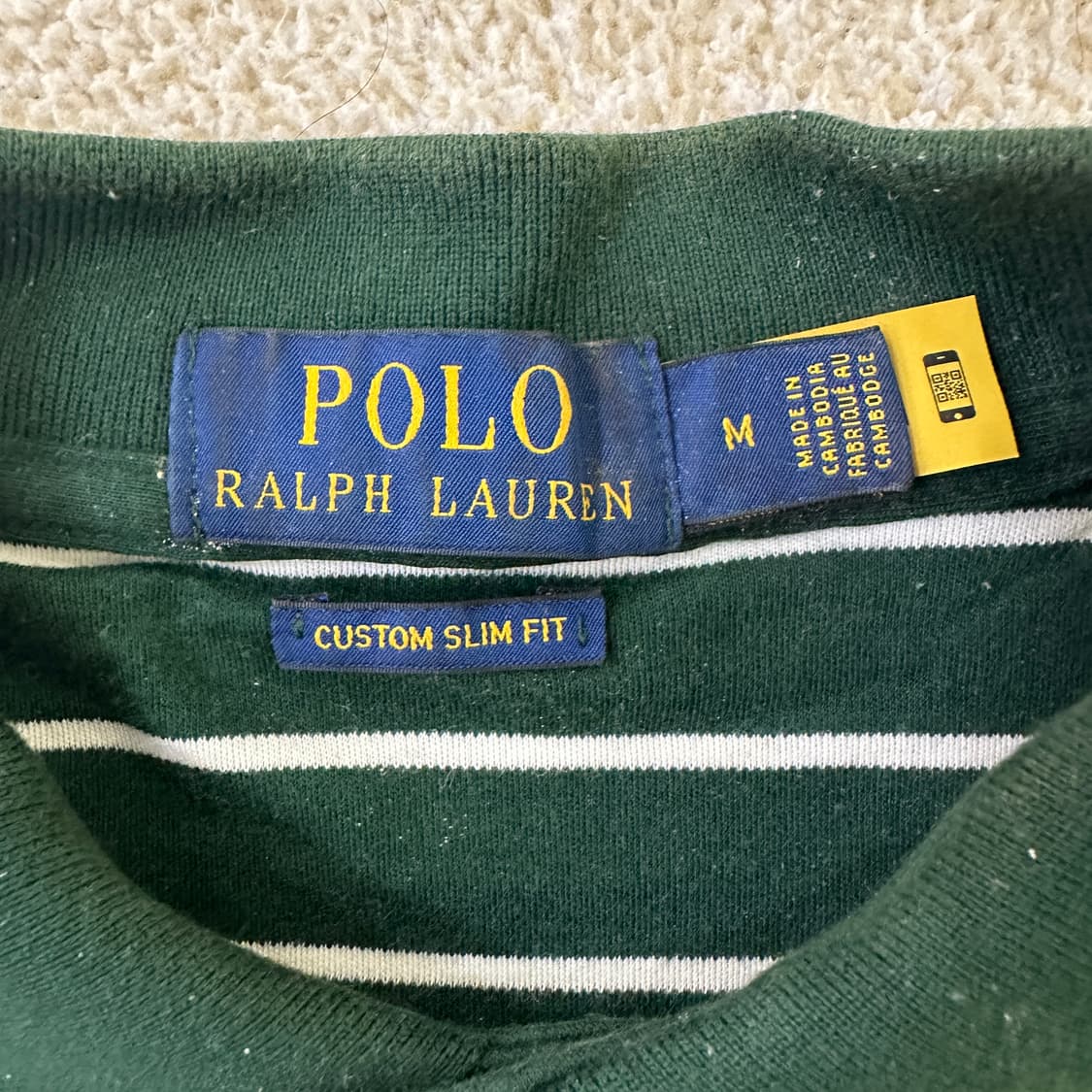 M 폴로랄프로렌 스트라이프 반팔 0319D 상품이미지2