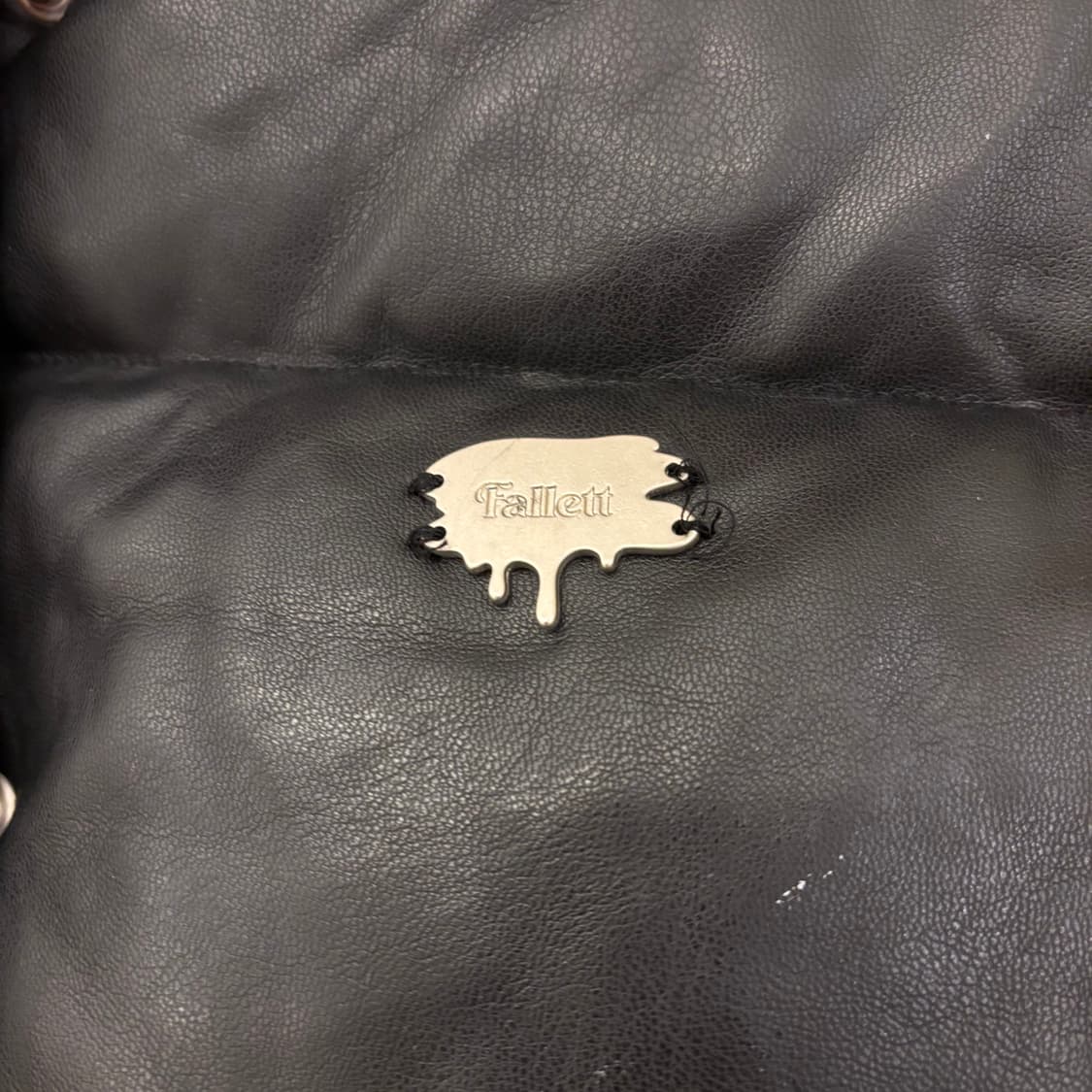 팔렛 레더 푸퍼 패딩 상품이미지3