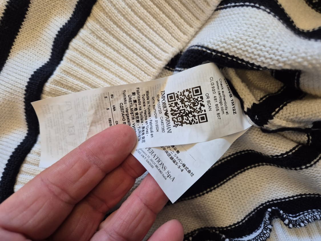 엠포리오아르마니 마리나 니트 상품이미지6