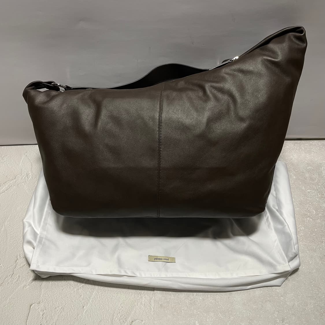 팔로마울 Big dry 빅드라이 백 브라운 상품이미지2