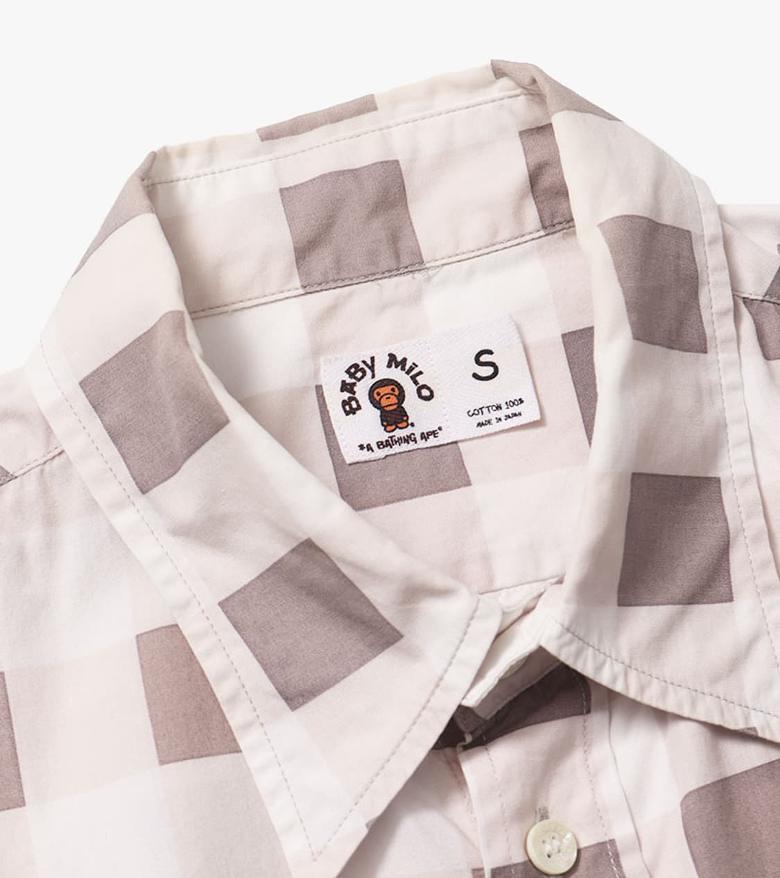 BAPE - MILO CHECK SHIRT 상품이미지3