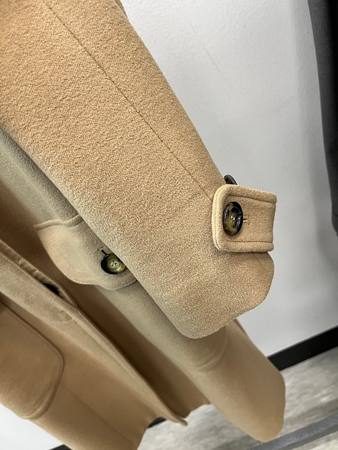 여) 버버리 카멜 캐시미어 코트 상품이미지4