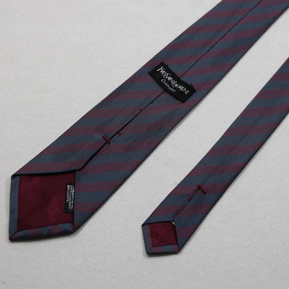 YSL 실크 패턴 넥타이 상품이미지4