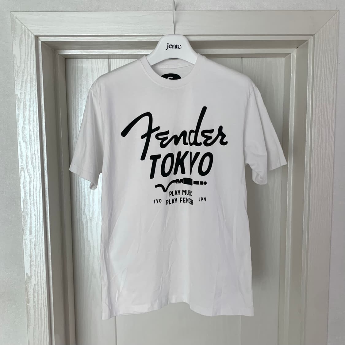 Fender 도쿄 한정 화이트 티셔츠 펜더 도쿄 상품이미지1