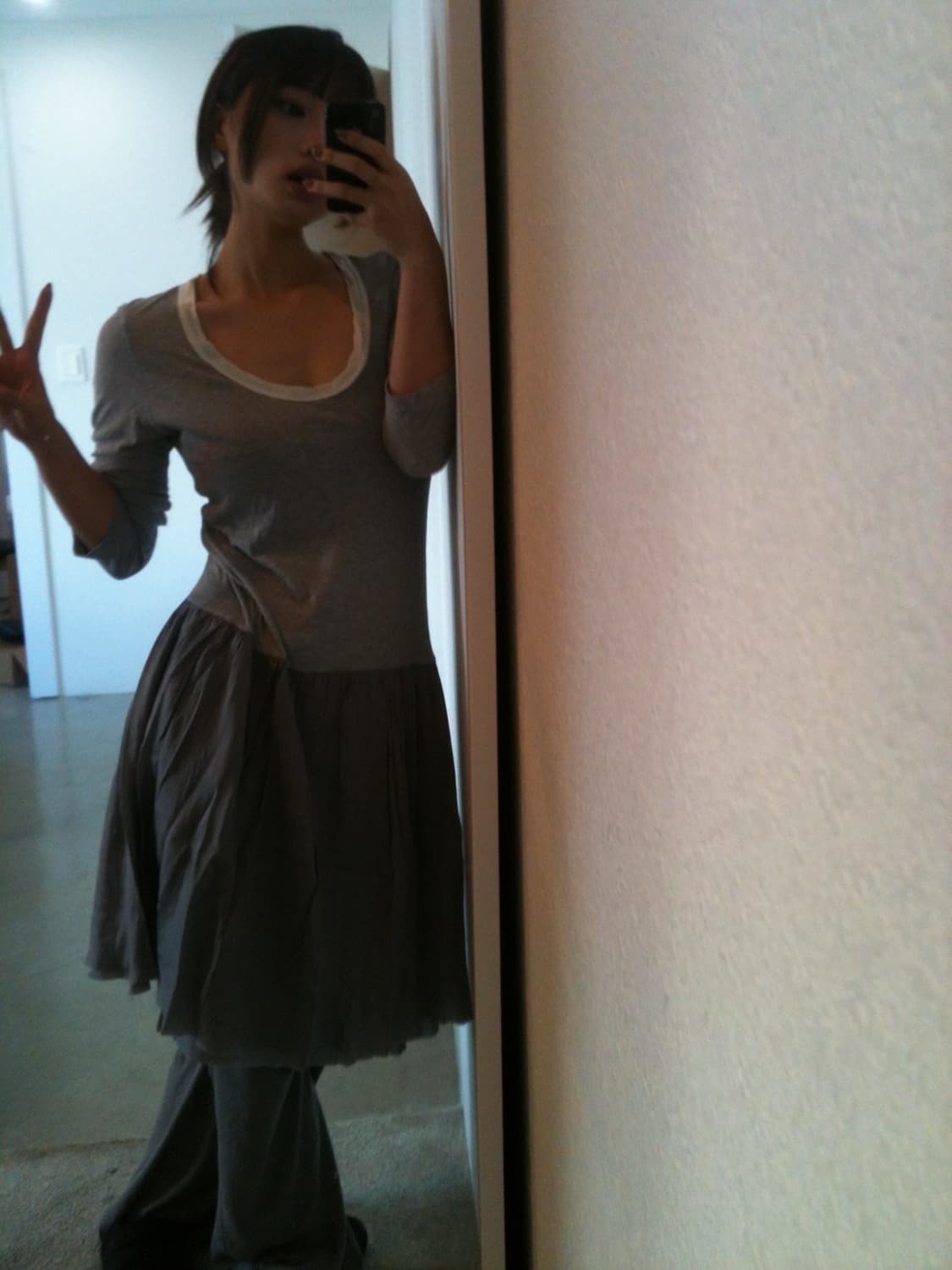 Sacai Luck  Cotton Cupro Dress 상품이미지5