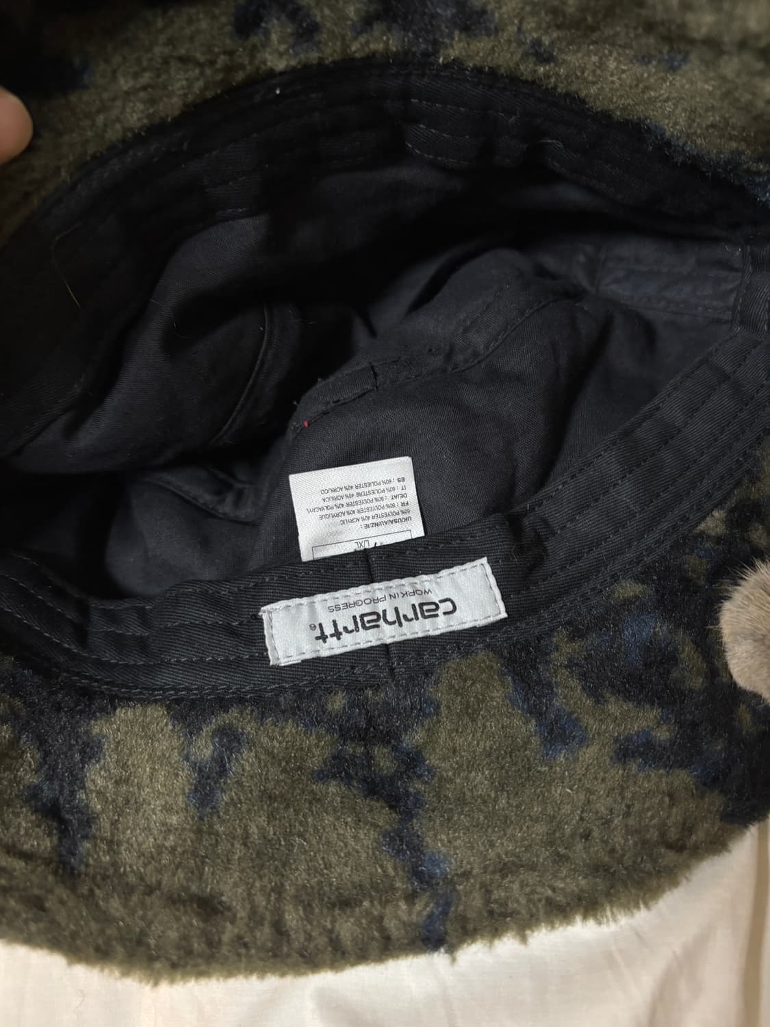 칼하트 하이플레인스 퍼 버킷햇 L/XL 상품이미지4