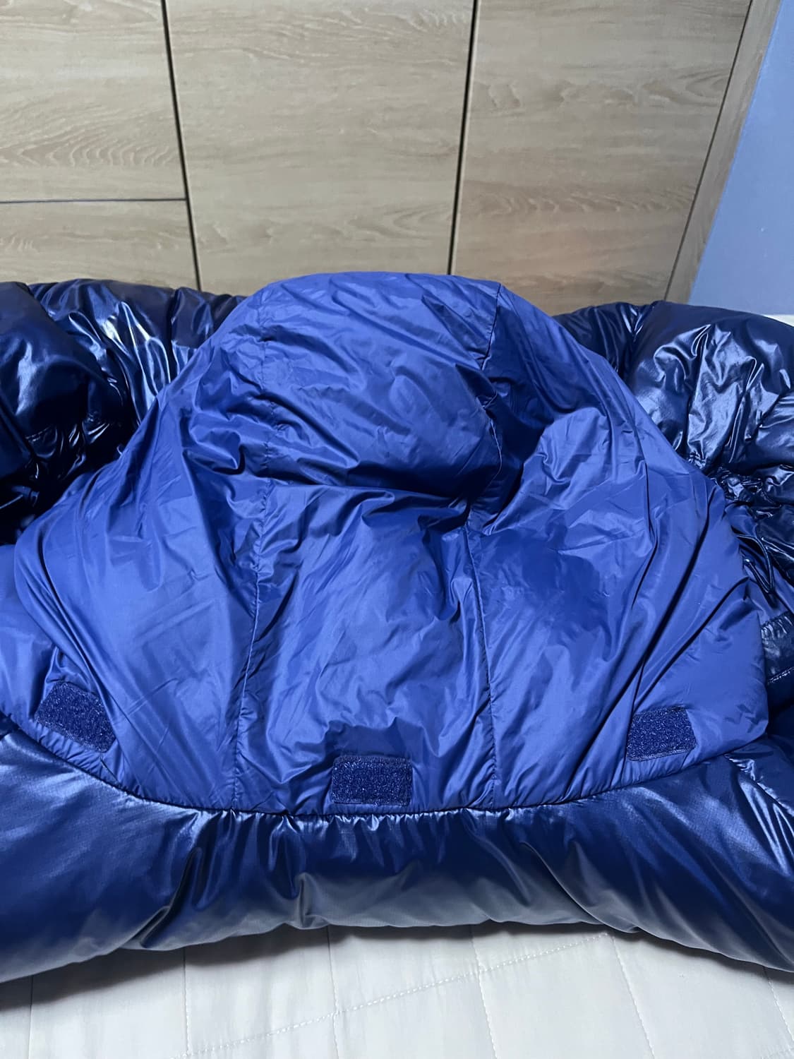 슈프림 패더웨이트 다운 퍼퍼 자켓 네이비 색상 XXL 사이즈 상품이미지6