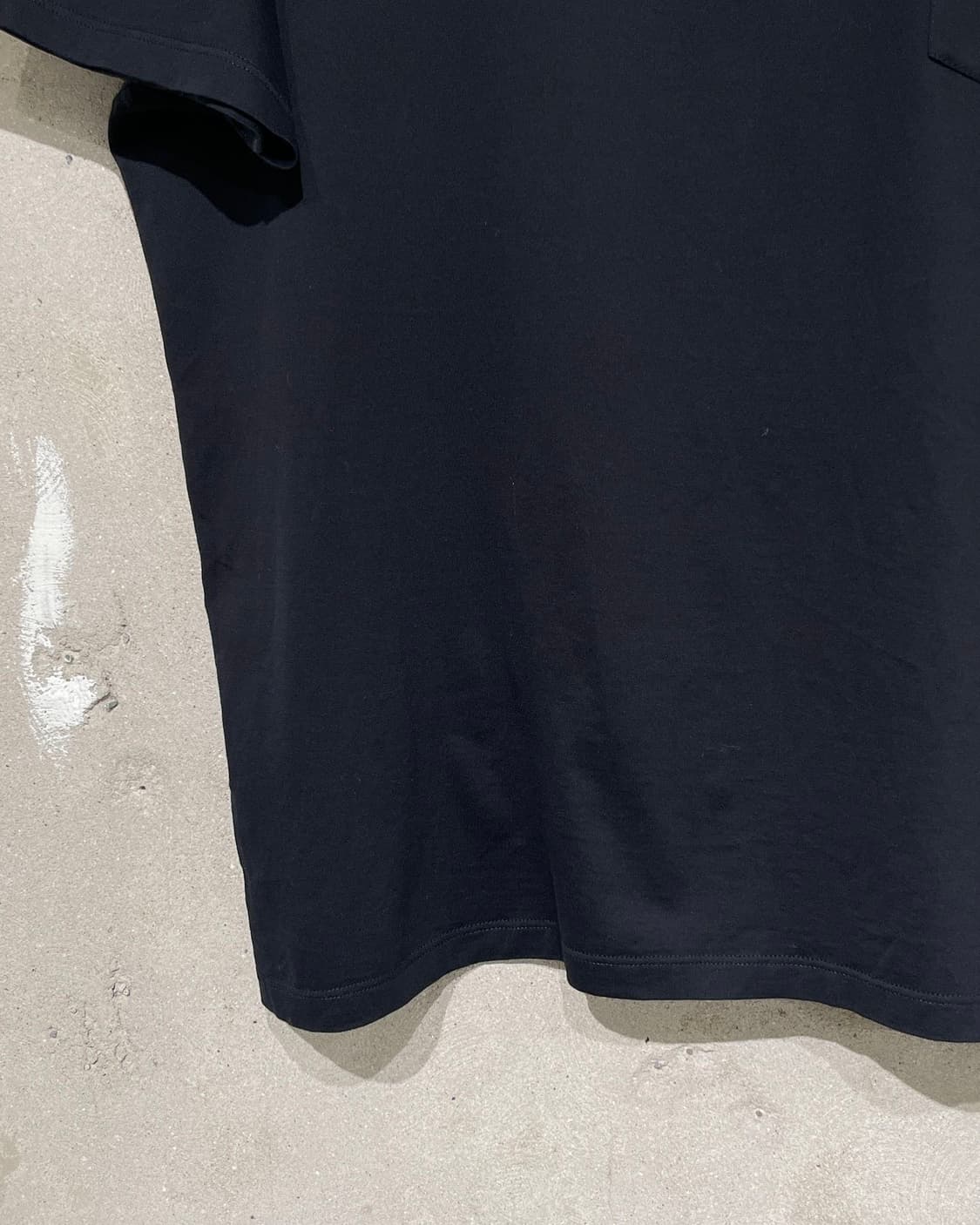 프라다 블랙 싱글 포켓 폴로 티셔츠 상품이미지4