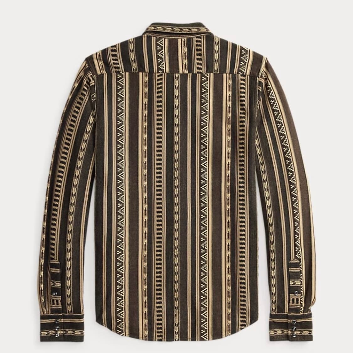 RRL 슬림핏 자카드 니트 웨스턴 셔츠 (L) 상품이미지2