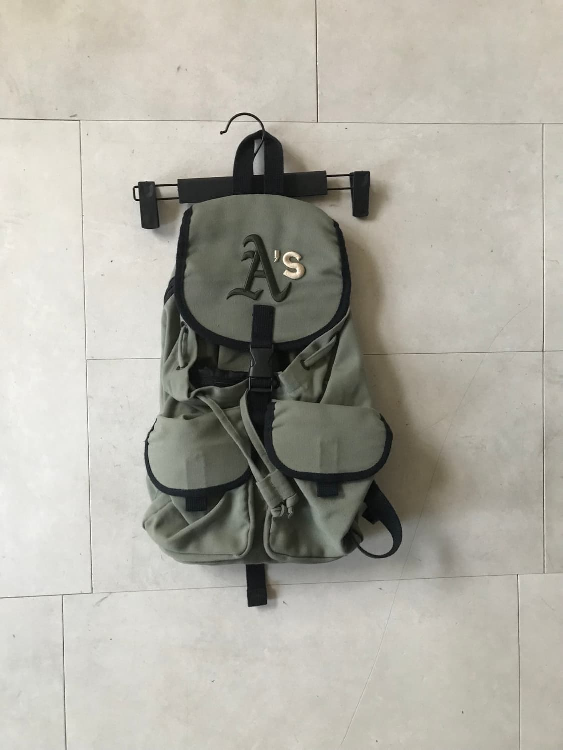 MLB 카키 복조리 백팩 상품이미지5