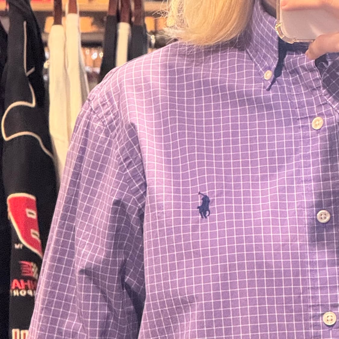 [No.9]Polo 폴로 체크 긴팔셔츠 상품이미지4