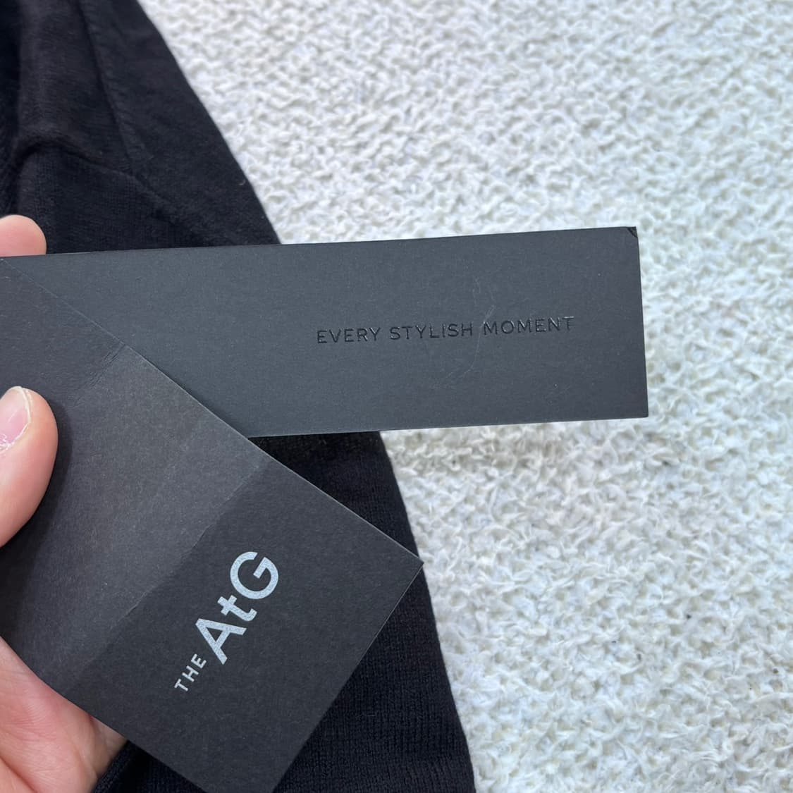 95 새상품 ATG 터틀넥 니트 0420E 상품이미지3