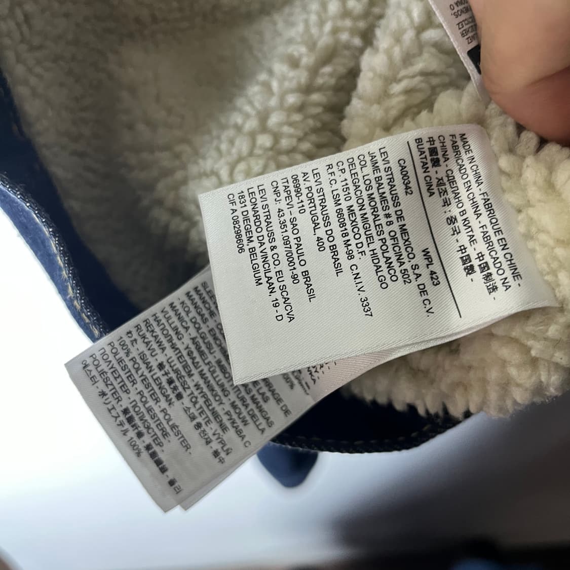 [Levi's] 리바이스 쉐르파 데님자켓 상품이미지6