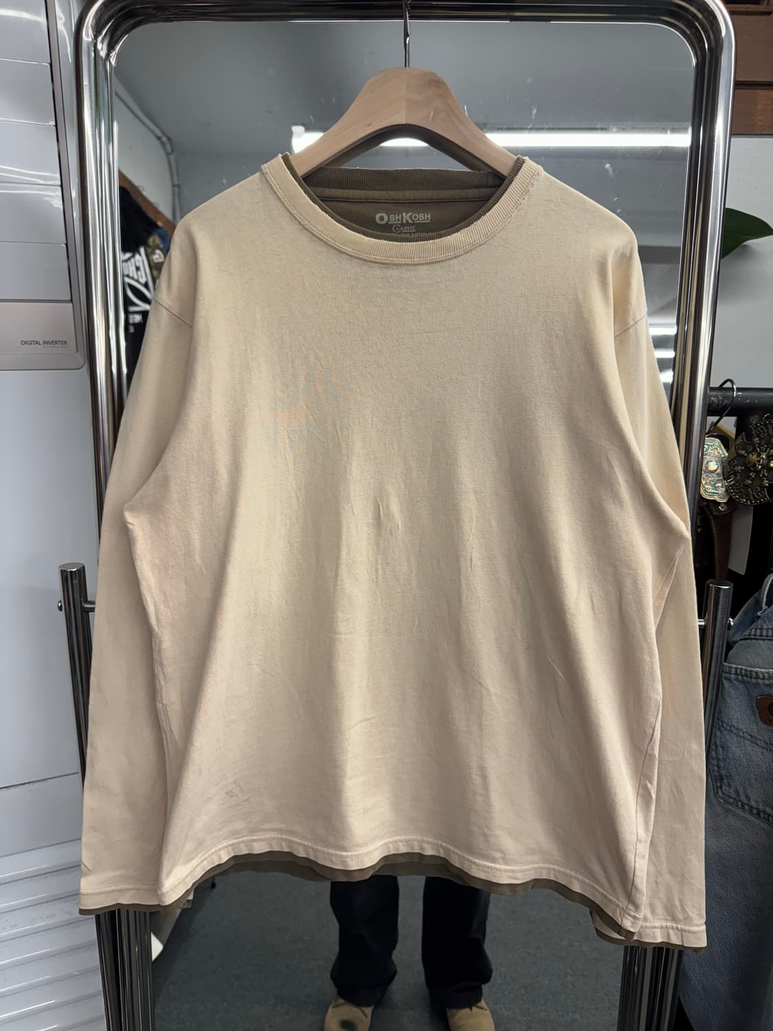 오시코시 빈티지 레이어드 롱슬리브 상품이미지1