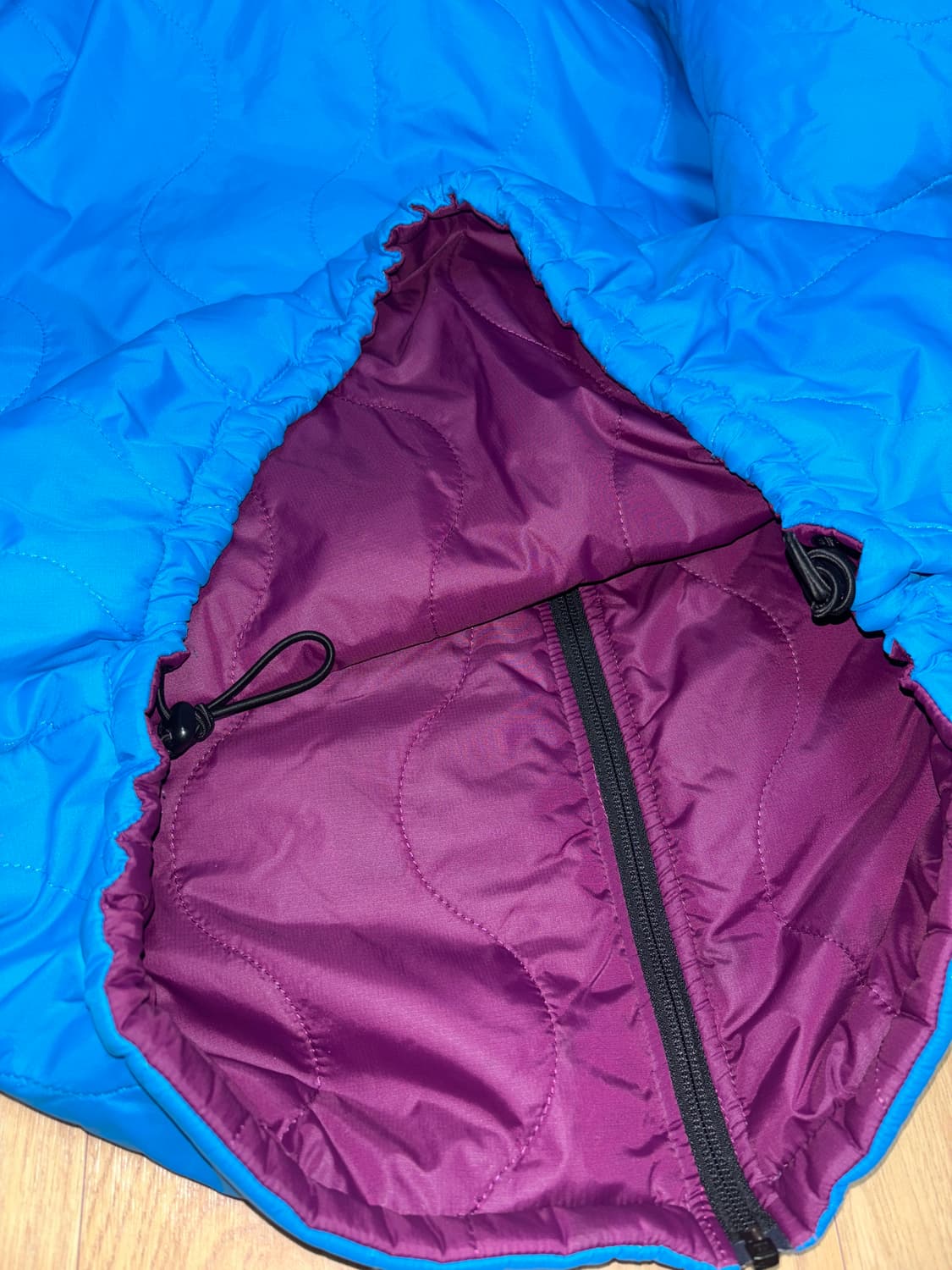 와일드띵스 X 빔스 별주 누빔 양면 파카 22FW 상품이미지3